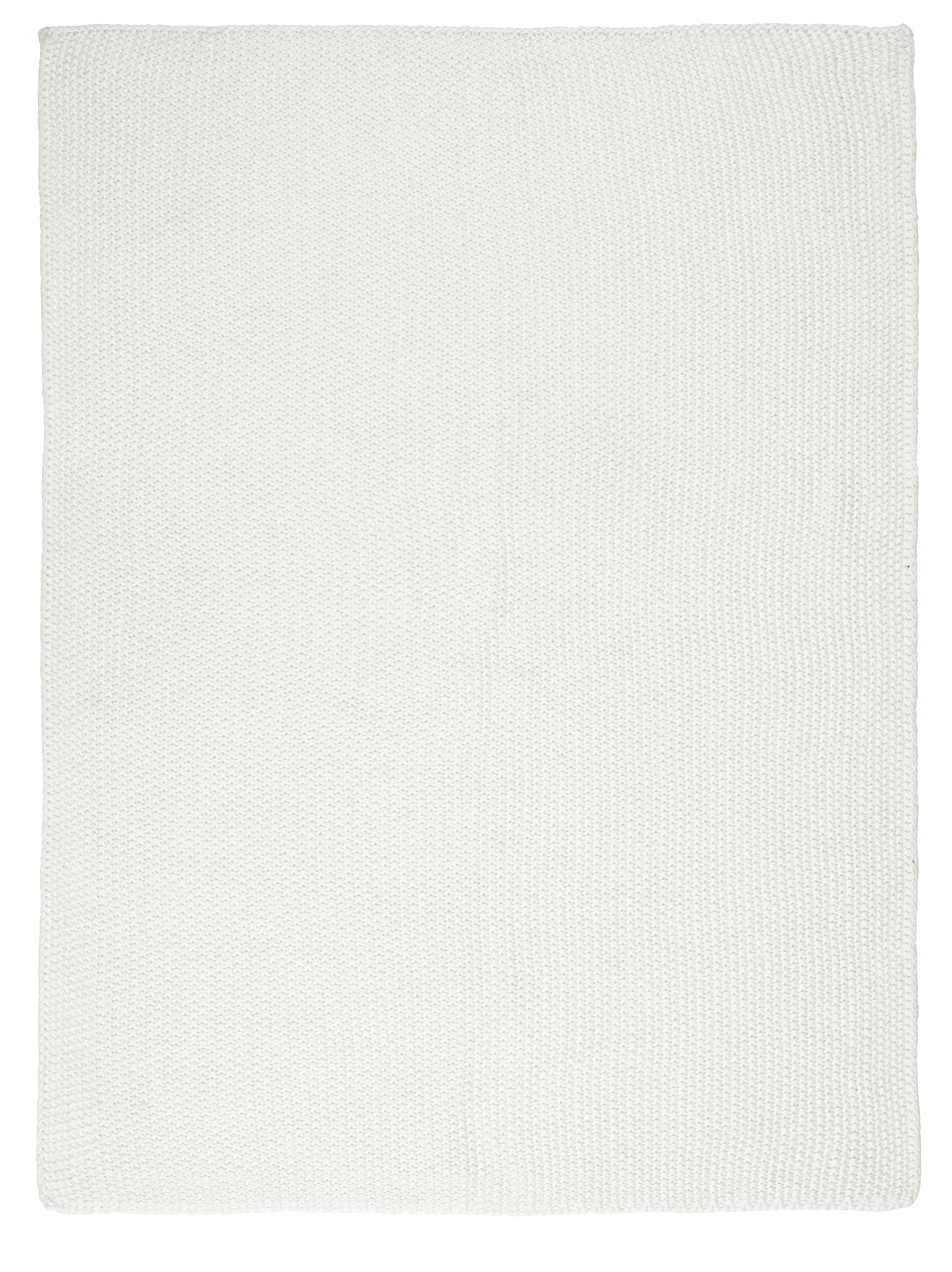 Eldhúsklútur prjóna -Hvítur