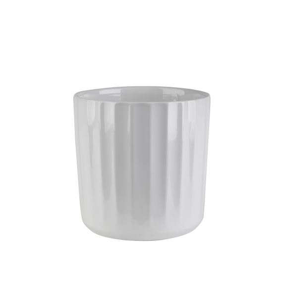 Pottur Rista 14*14cm hvítur