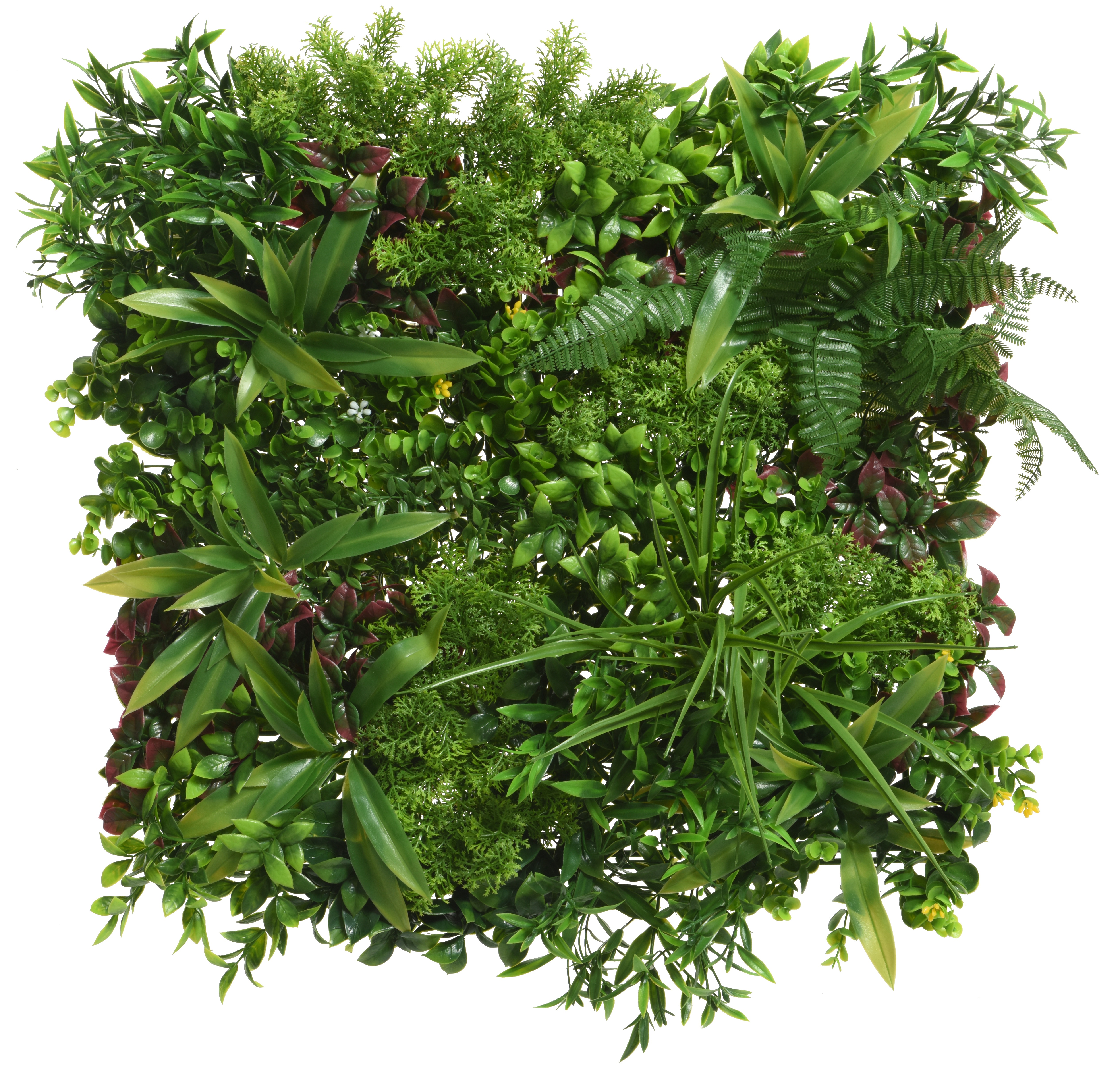 Gervi veggpanill græn gróður 100*100cm