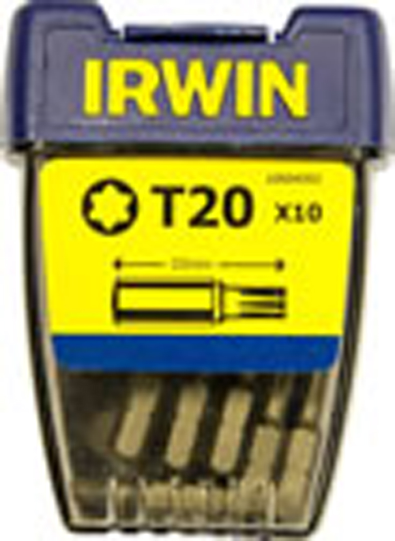 SKRÚFBITI TX20 (10STK) 25MM IRWIN 10504353