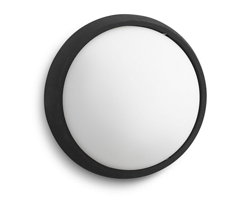 Veggljós Philips Eagle svartur POD-17304-30-16