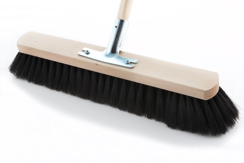 Verksmiðjukústur 40 cm með skafti.