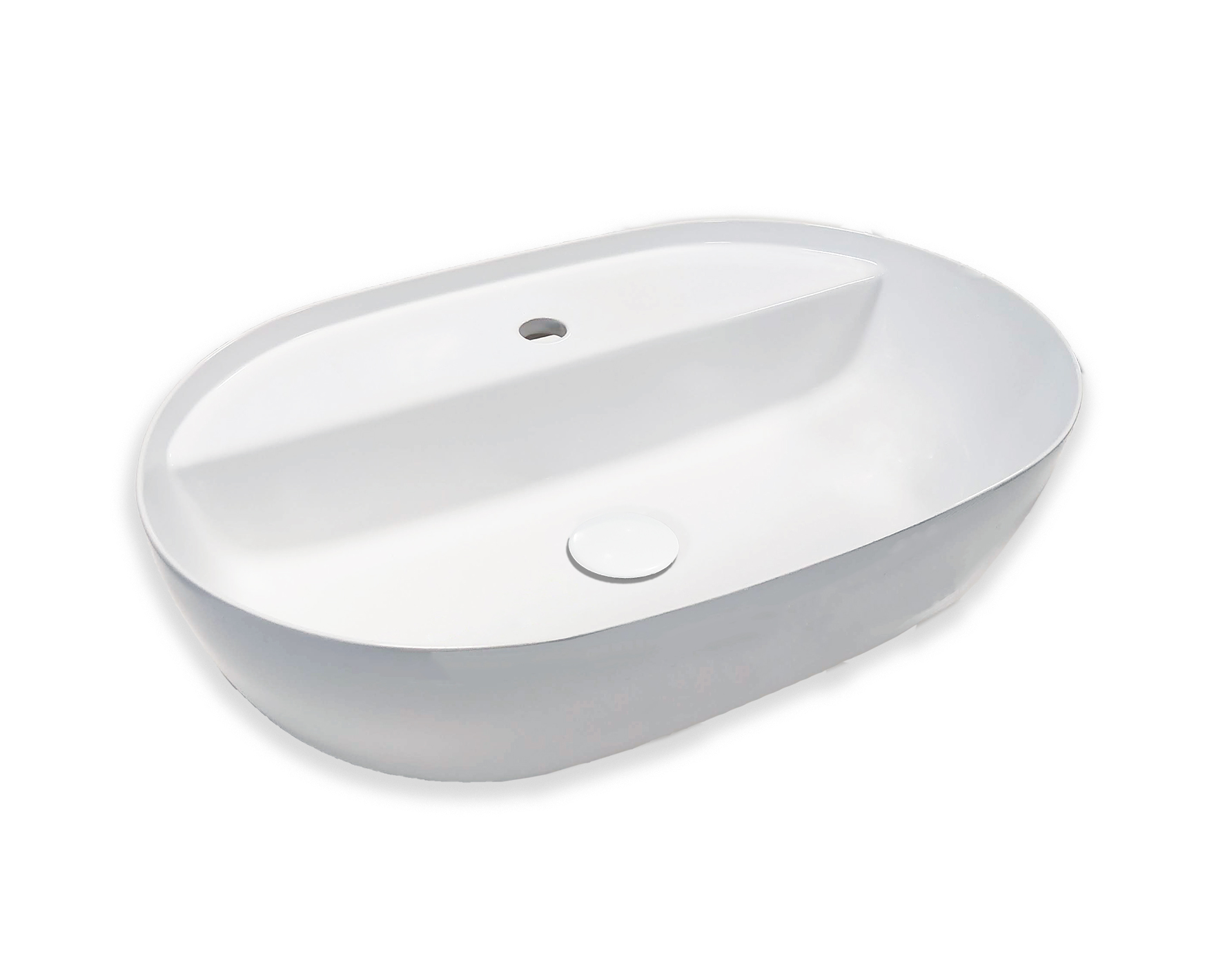 Borðhandlaug Hatria 57x38 matt-hvít