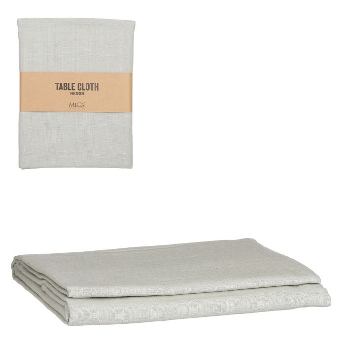 Borðdúkur Hör-Fölgrænn 250*140 sm