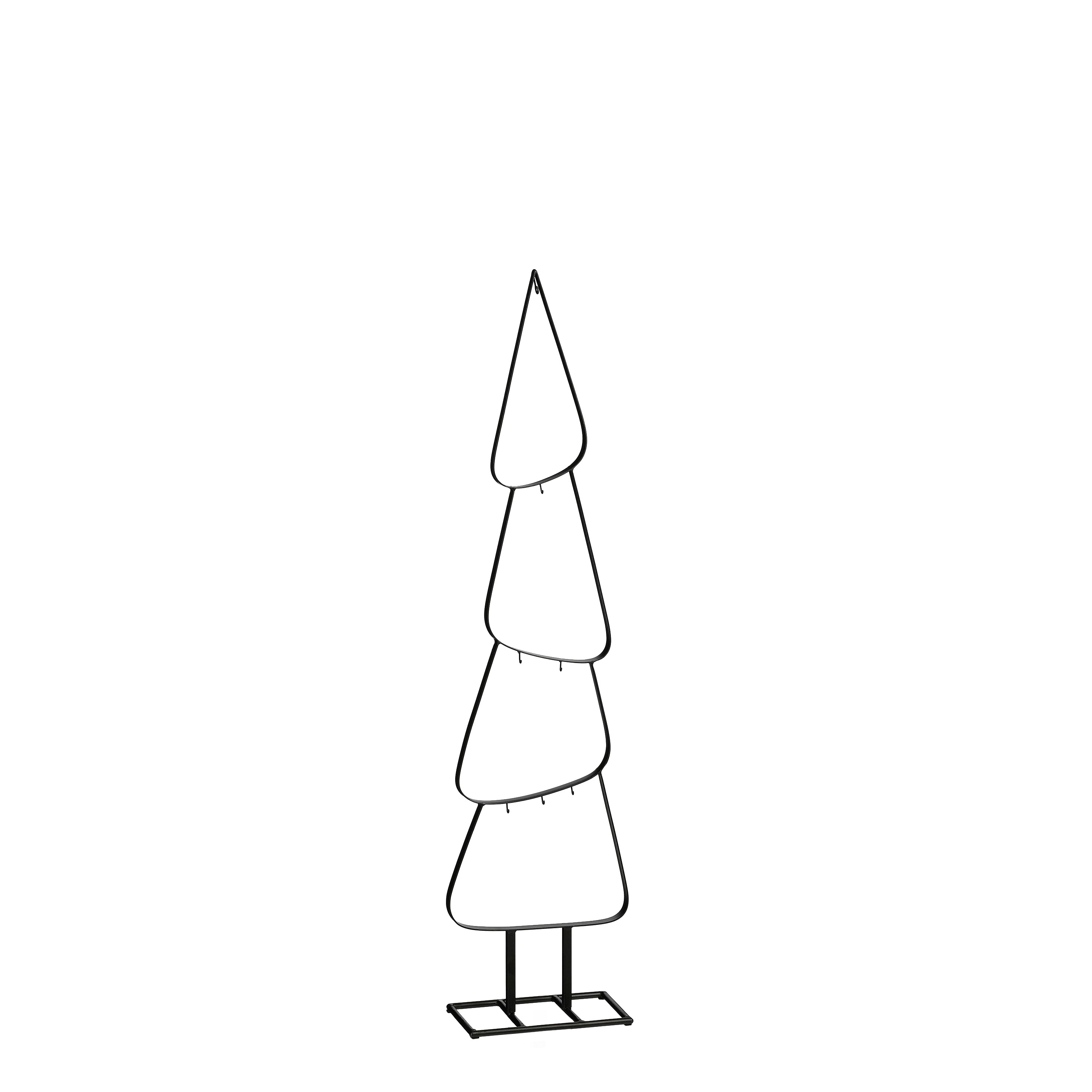 Jólatré svart 22*12*89,5hcm