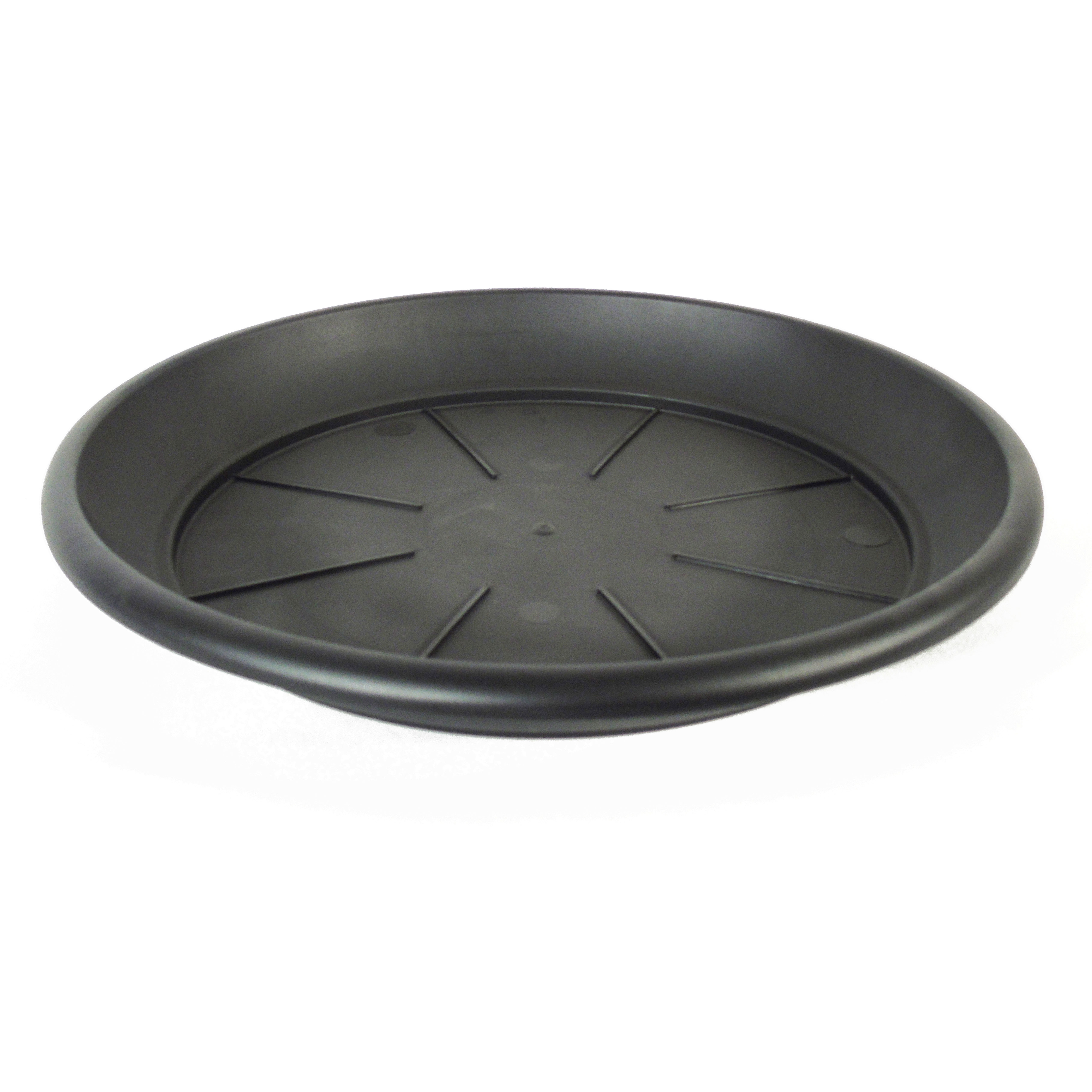 Pottaskál plast svört 33*4cm