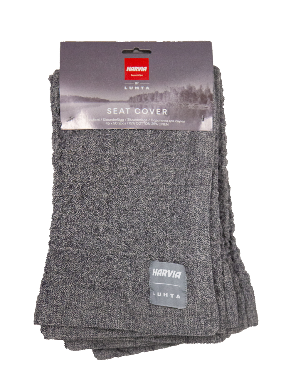 Harvia sauna sessur sett 2 stk  grátt SAC80301