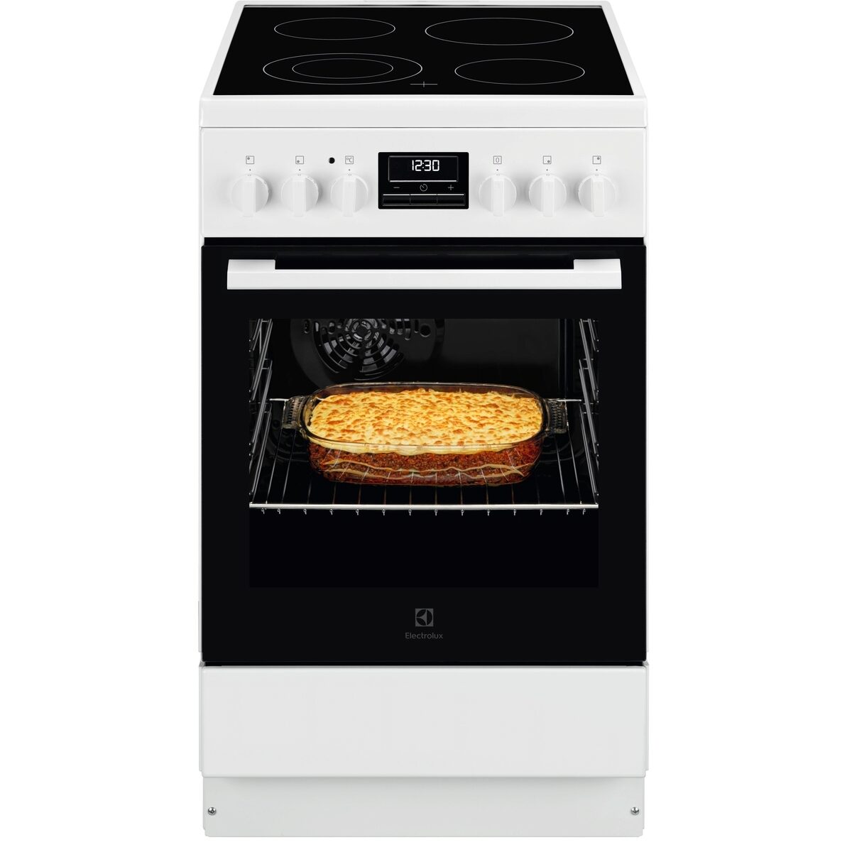 Eldavél EL LKR540200W 50cm keramik hvít