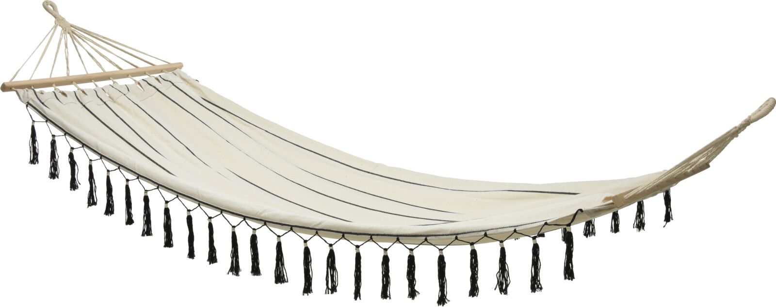 Hengirúm 200x100cm m/stöng kögur