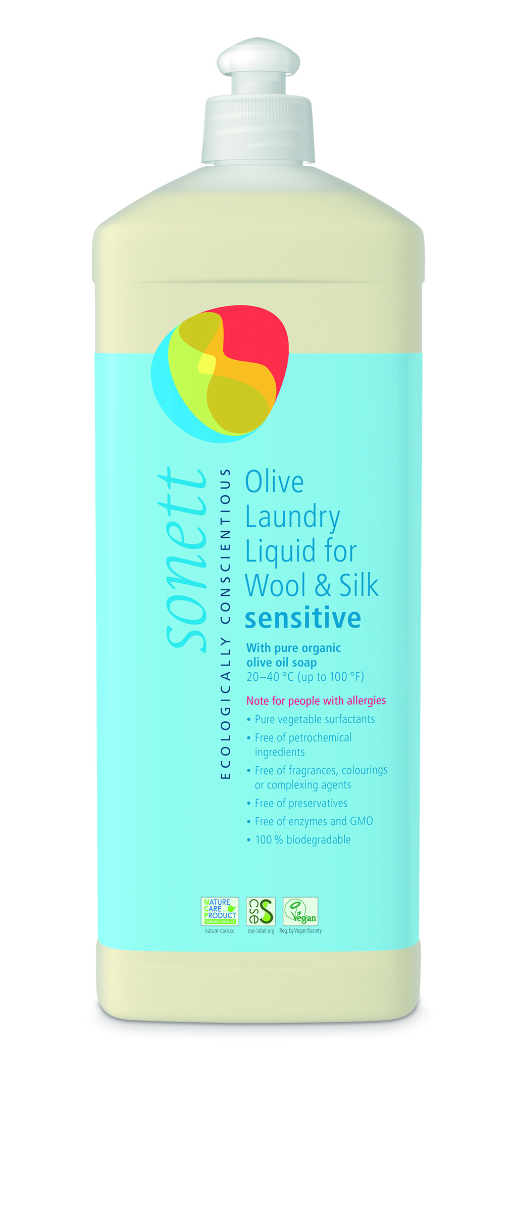 Sonett Ull og Silki sensitive 1L