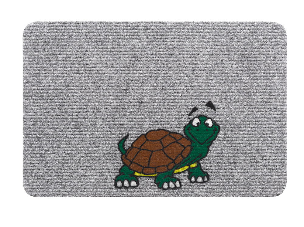 GÓLFMOTTA FLOCKY 40X60CM SKJALDBAKA