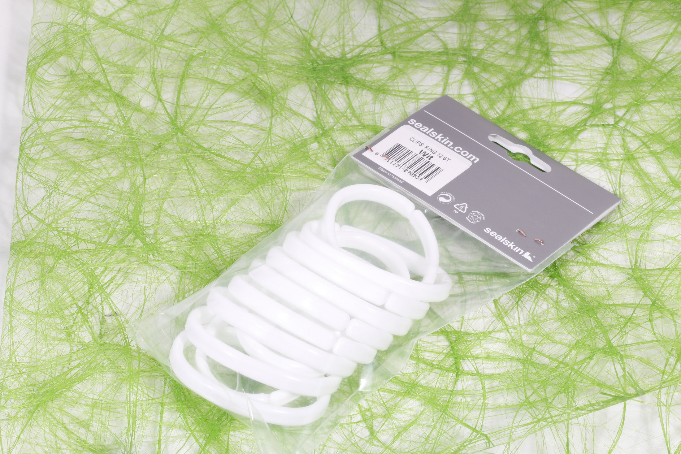 Kórkur Sealskin Clips hvítir