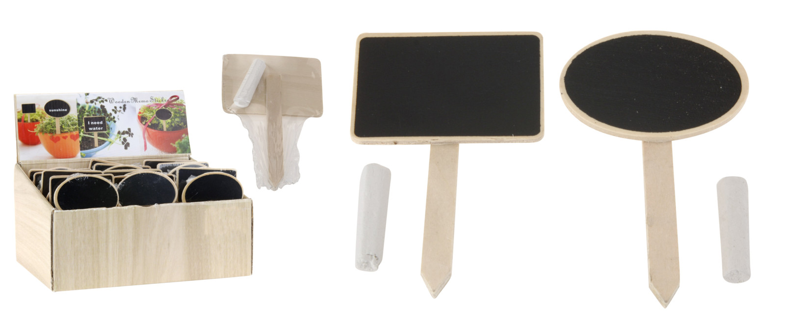 KRÍTARTAFLA MINI PLAIN GARÐMERKI 7*12CM