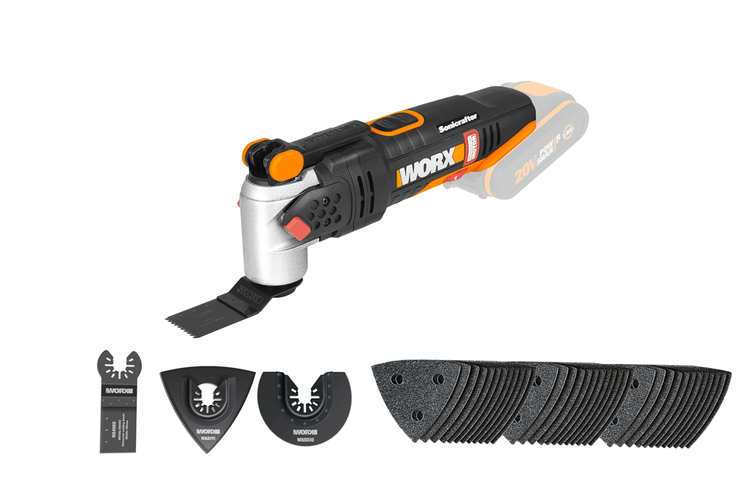 WORX FJÖLNOTAVÉL 20V SONICRAFTER  WX693.9 (BASIC)