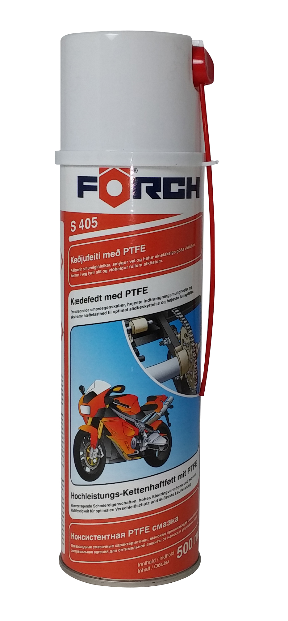 Keðjufeiti m/teflon 500ml S405