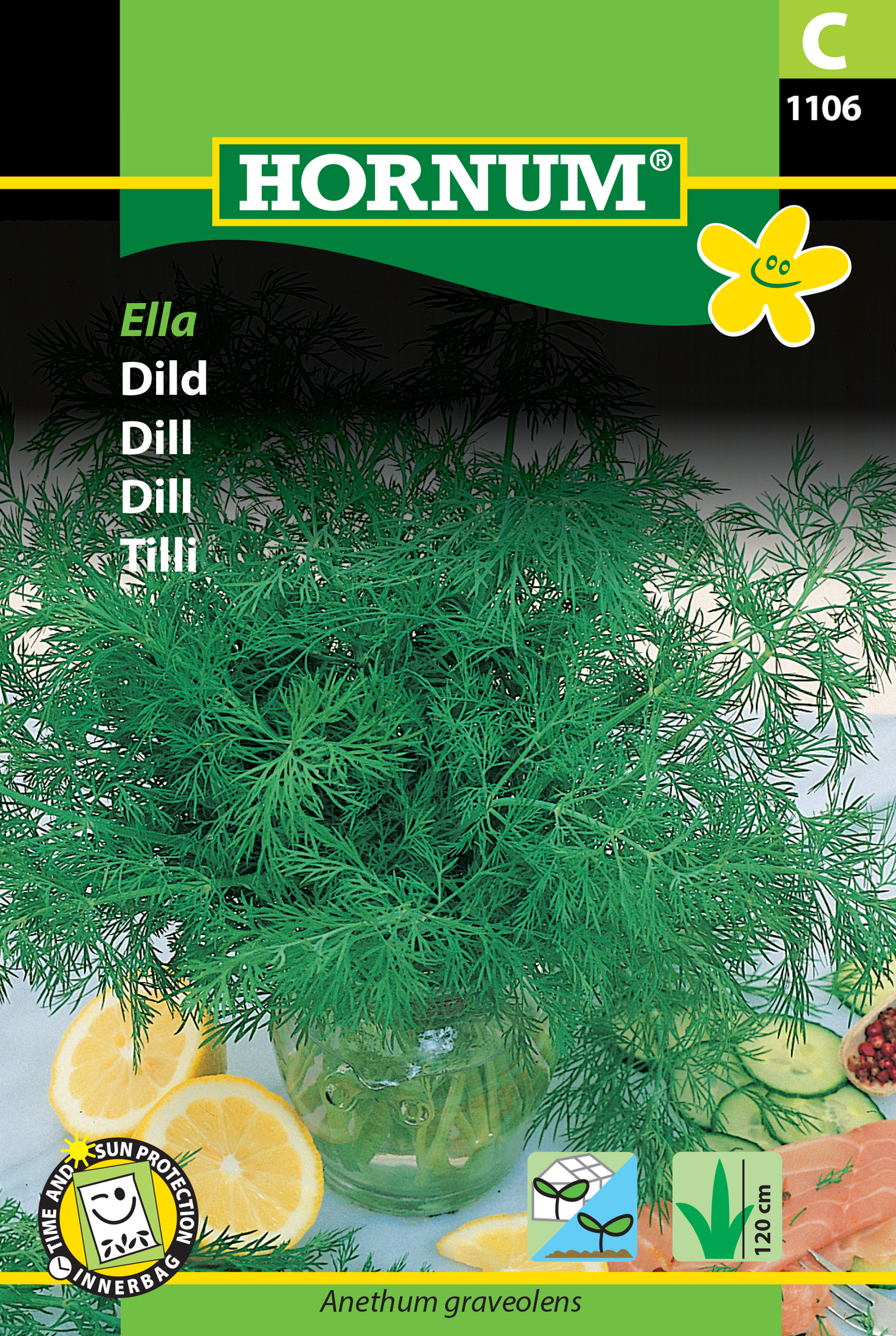 Fræ Dill Anethum graveolens Ella