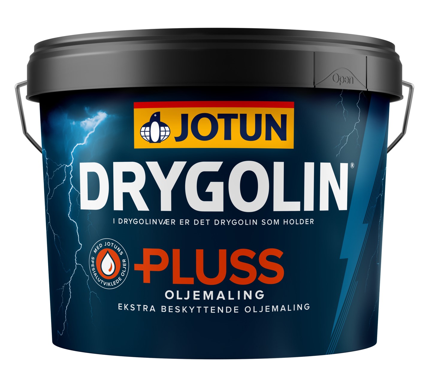 Drygolin Pluss þekjandi klassík hvítt 9L