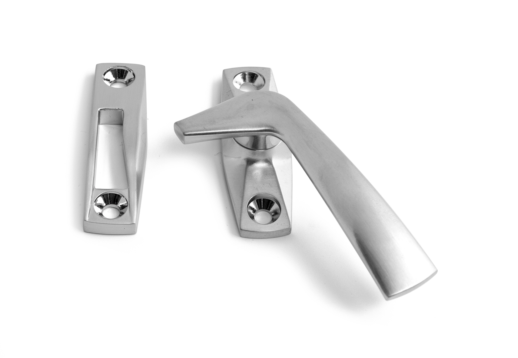 Gluggakrækja hægri matt króm Habo