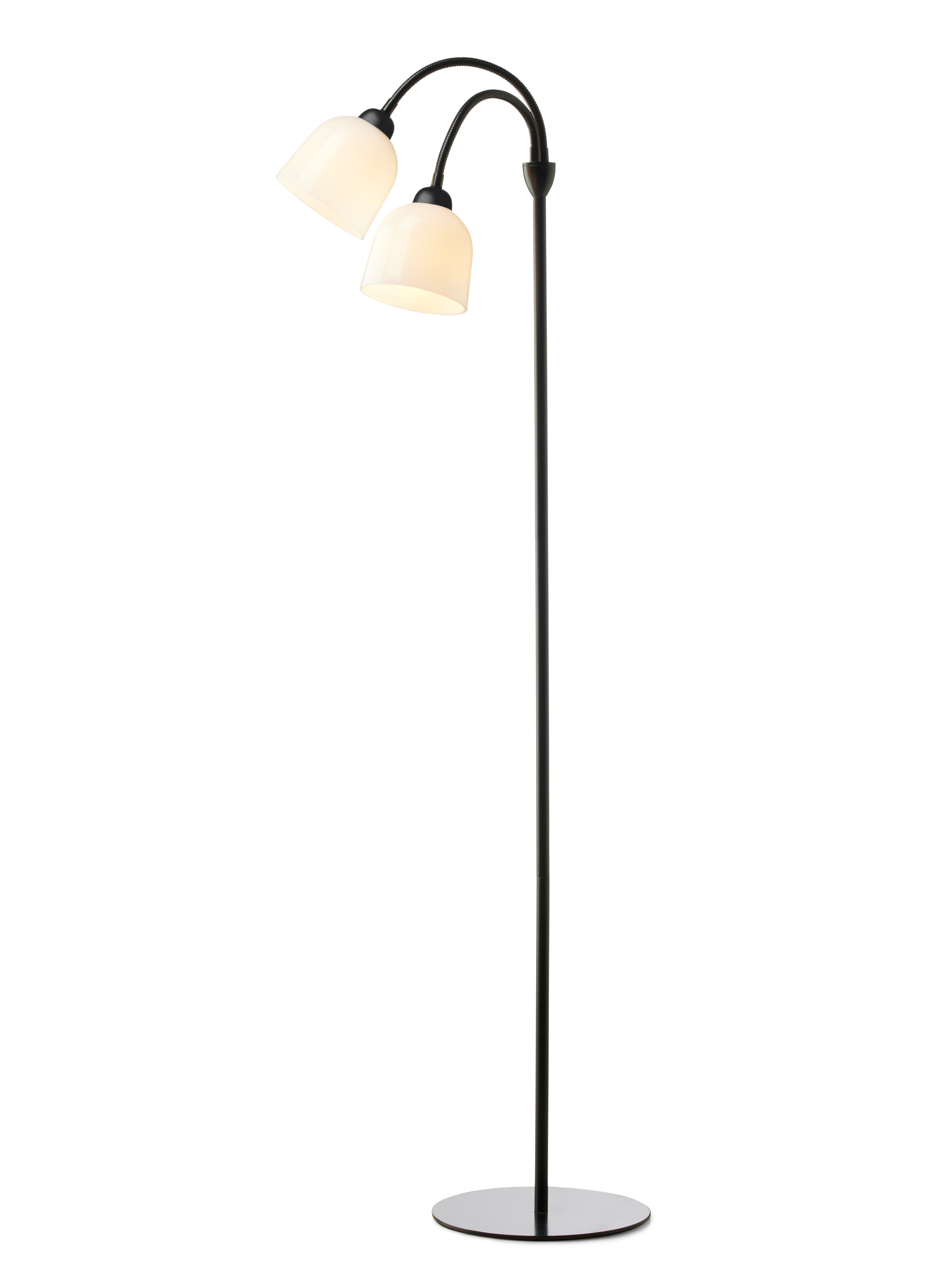 Halo Design  Glow Gólflampi 2F. Opal/Svartur HDS-747252 