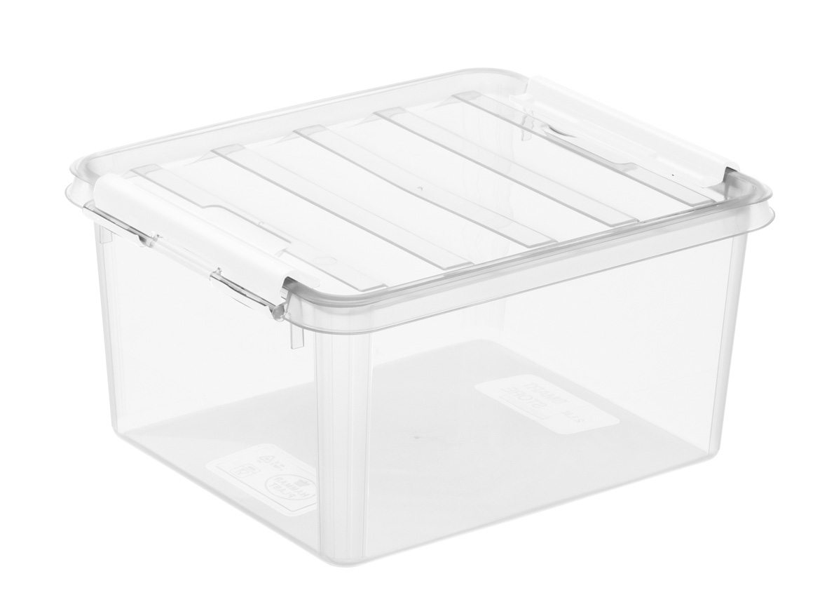 Plastbox Classic 2 l, hvítt.  21*17*11