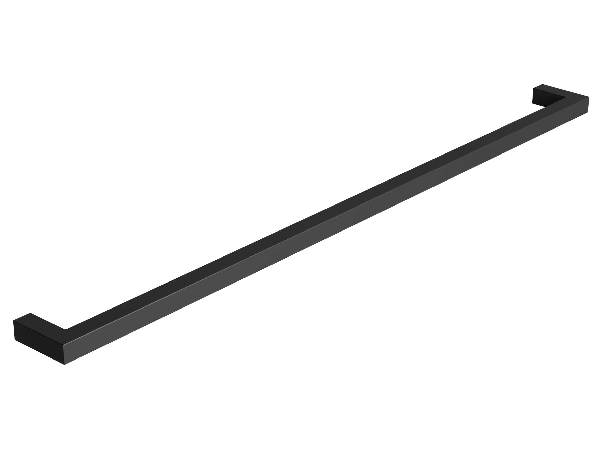 Handfang matt svart 328mm