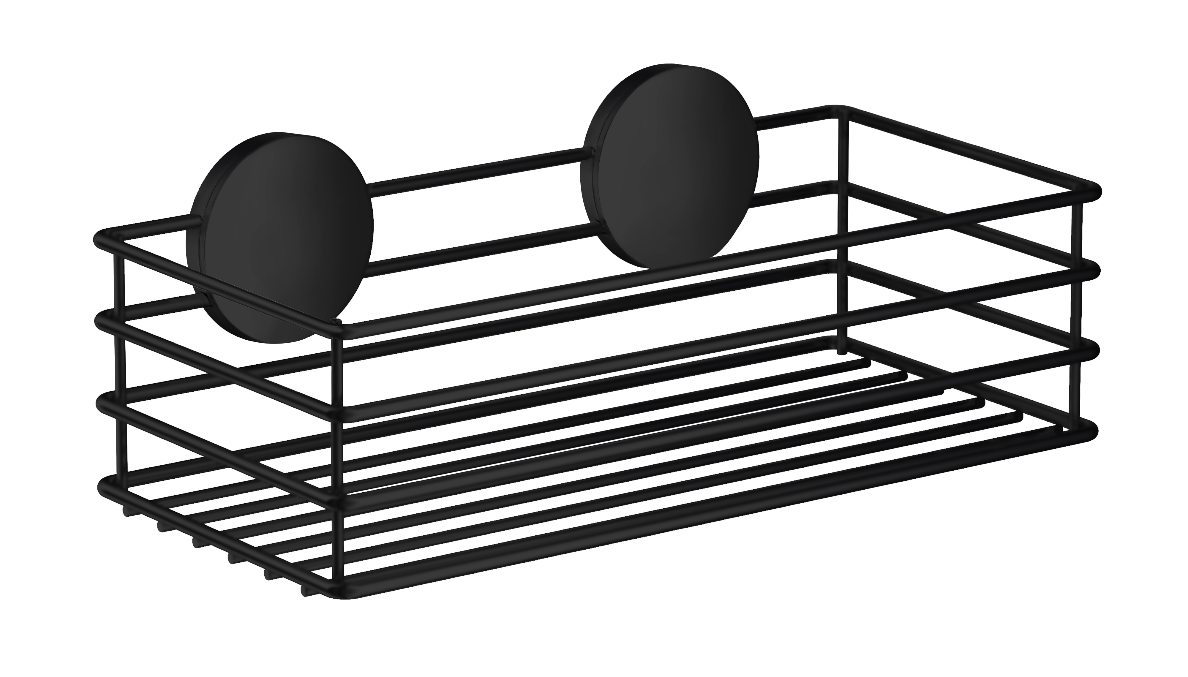 Einföld sturtukarfa, svart