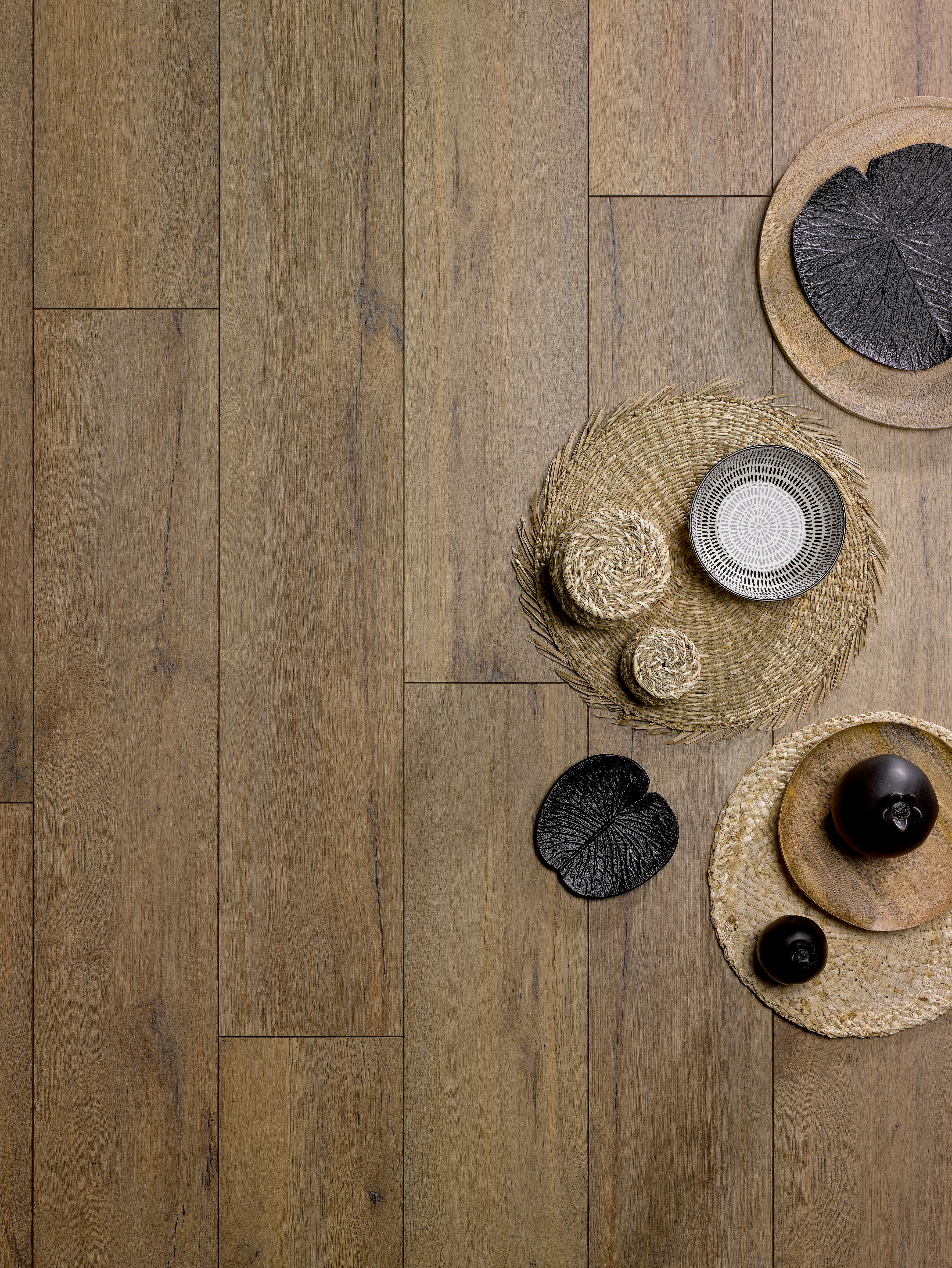 Harðparket 10 mm Eik Western 1286x214 mm, AC6