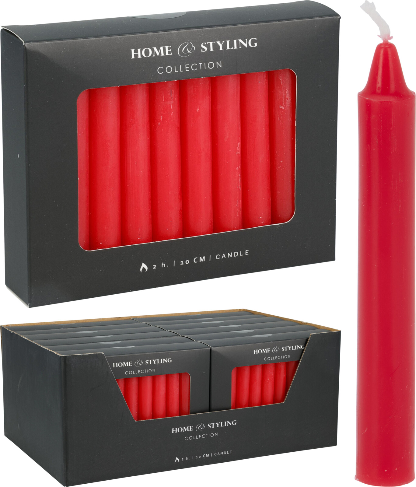 Kerti 10cm 20stk rauð