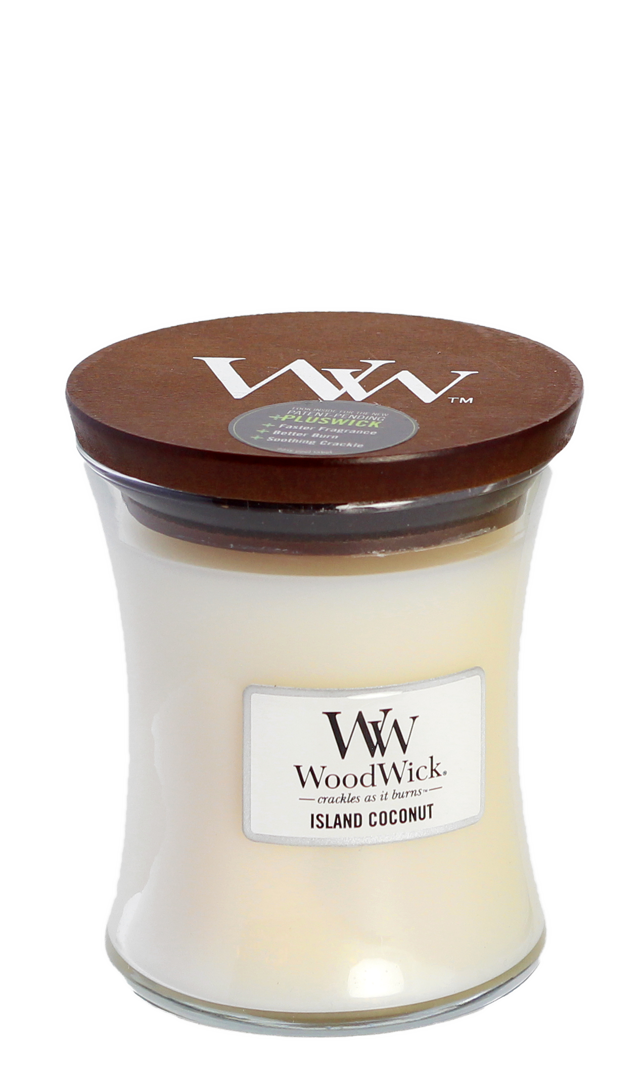 Ilmkerti WoodWick Island Coconut Medium