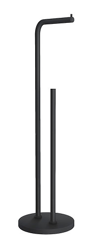 WC Rúlluhaldari frístandandi svart 60cm