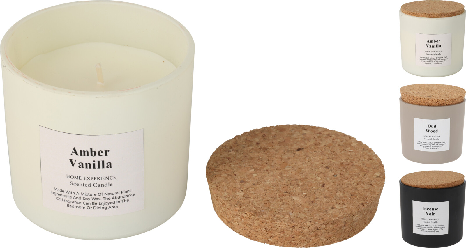 Ilmkerti í gleri 7,5cm