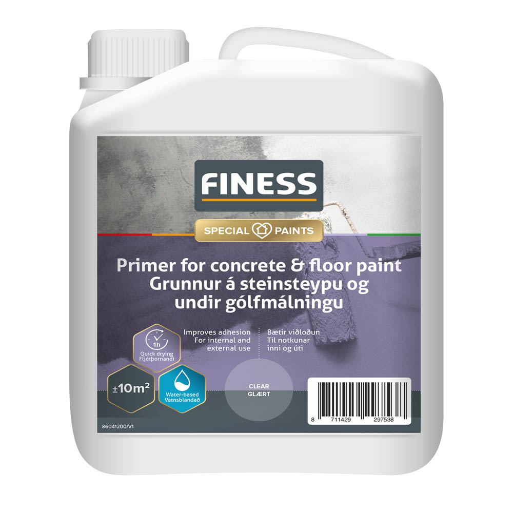 Grunnur Finess f/gólfmálningu 1L