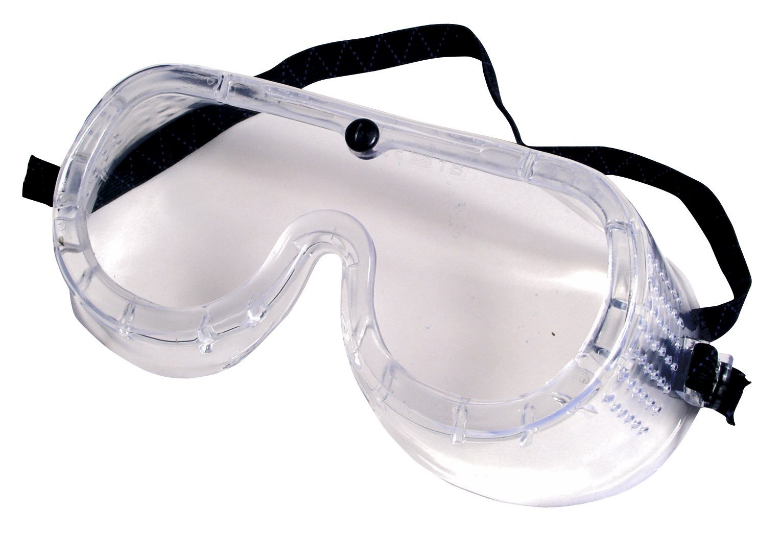 Öryggisgleraugu OS glær lokuð með ventli