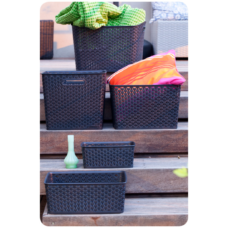 Karfa A6 svört My Style 20x14x6cm