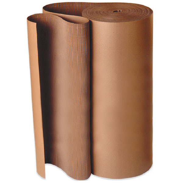 Bylgjupappi 105 cm x 50 metrar  á rúllu.