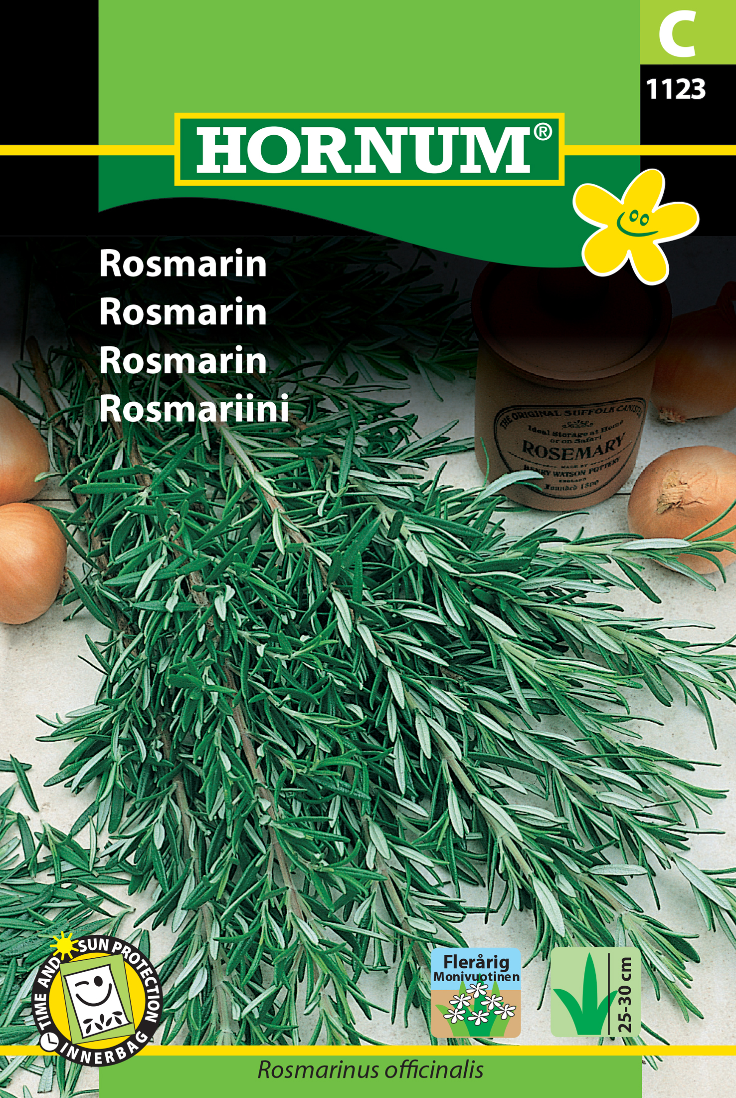 Fræ Rósmarín Rosmarinus officinalis