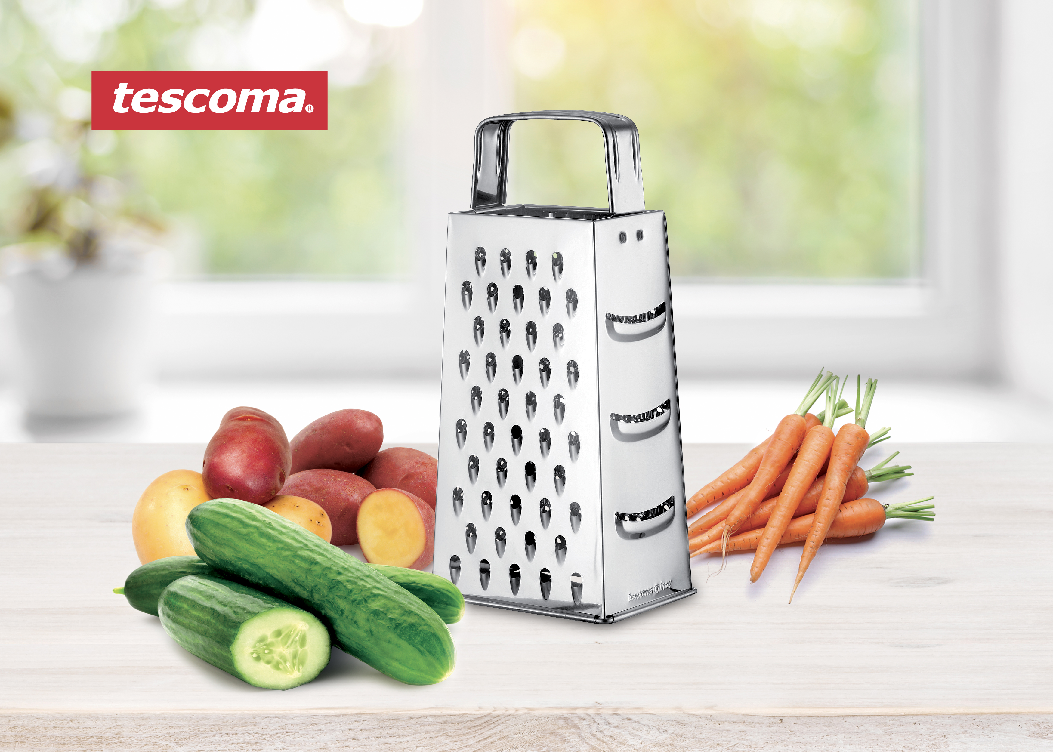 Rifjárn 4 hliðar Medium Handy