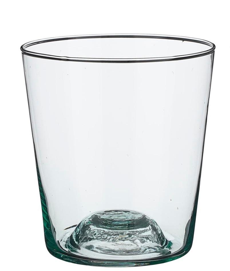 Orkideupottur gler 13,5cm*h15cm glær