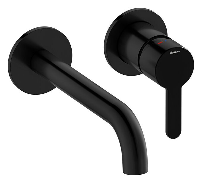 Handlaugartæki Damixa Silhouet úr vegg Svart - 746266100