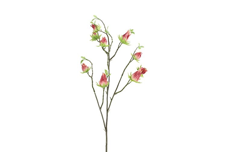 Gervi Hibiscus 76cm bleikur