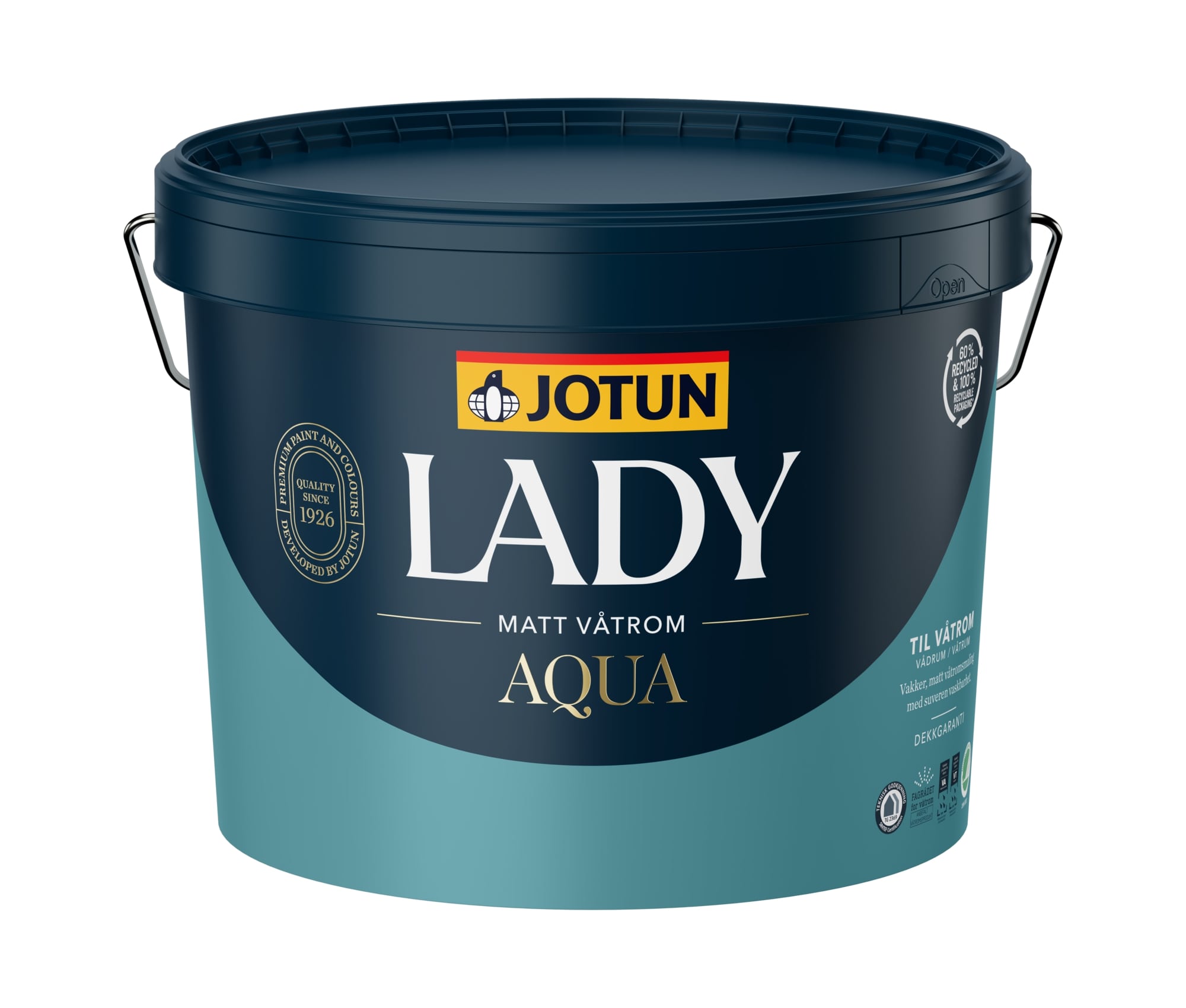 Innim Lady Aqua Matt 9L hvítt