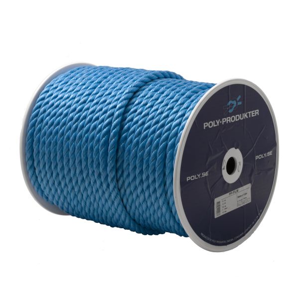 Kaðall 12 mm blár, 150 m á kefli