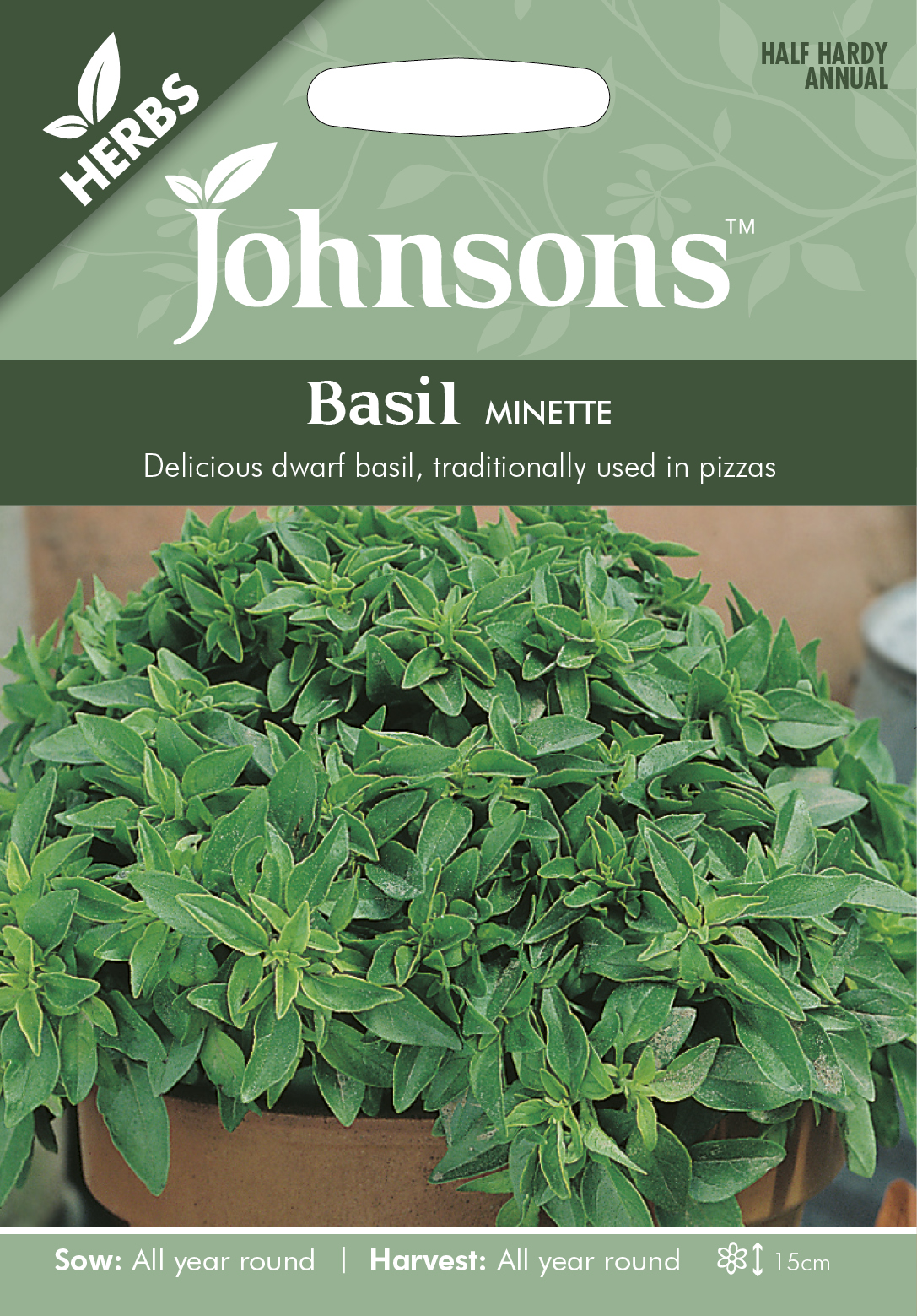 Fræ Basil Minette