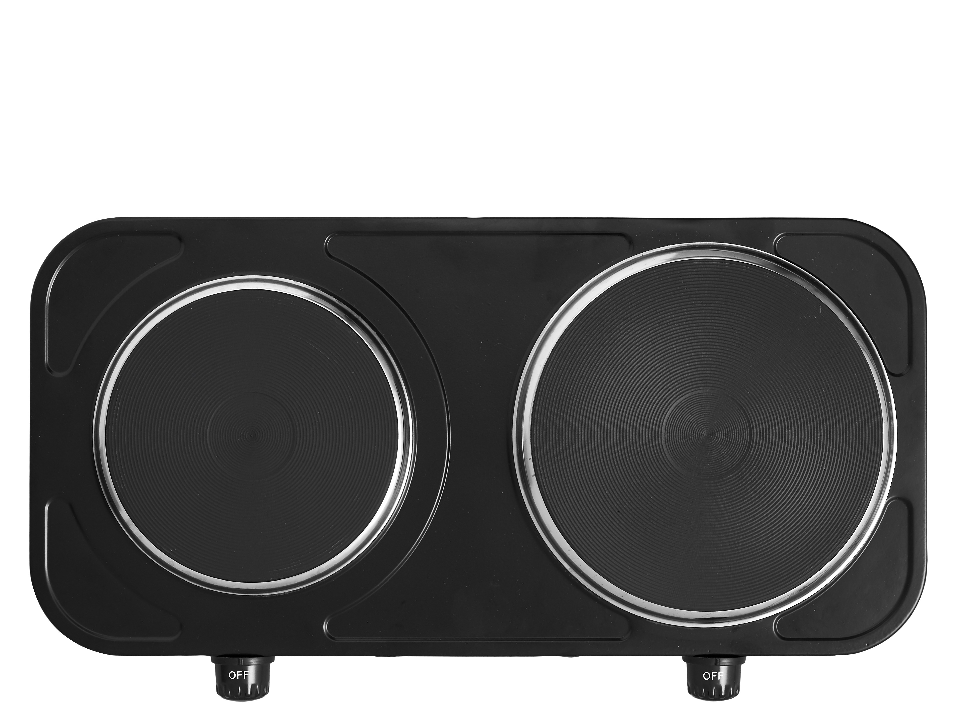 Helluborð DAY 15 & 18cm 2500W 2 hellur