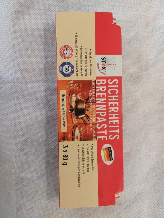 GEL FYRIR FONDUE POTTA 3*80 GR