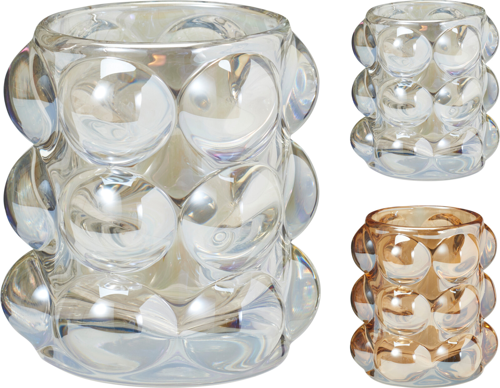 Kertastjaki fyrir sprittkerti 8*9cm 2 litir