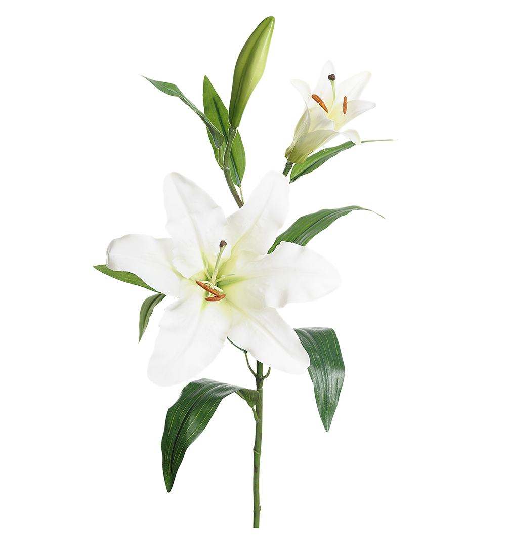 Gervi Lilja hvít 70cm