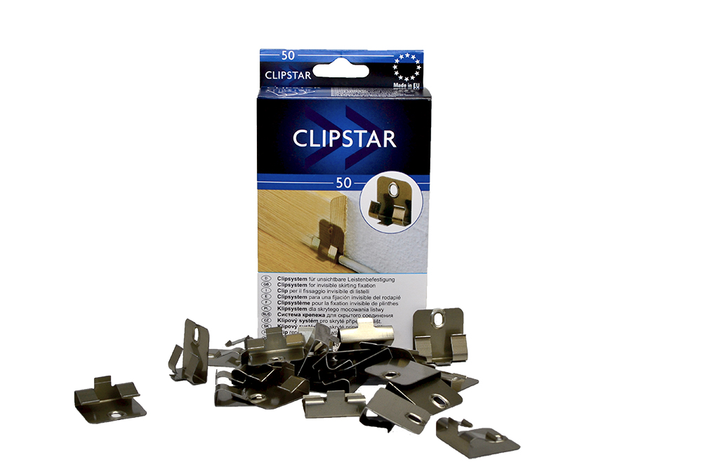 Clipstar klemmufesting f. Pedross gólflista