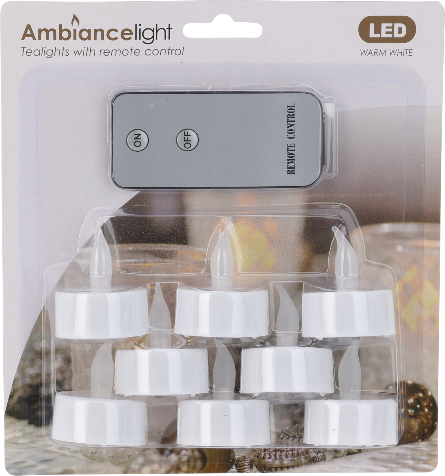 Rafmagnssprittkerti 8stk