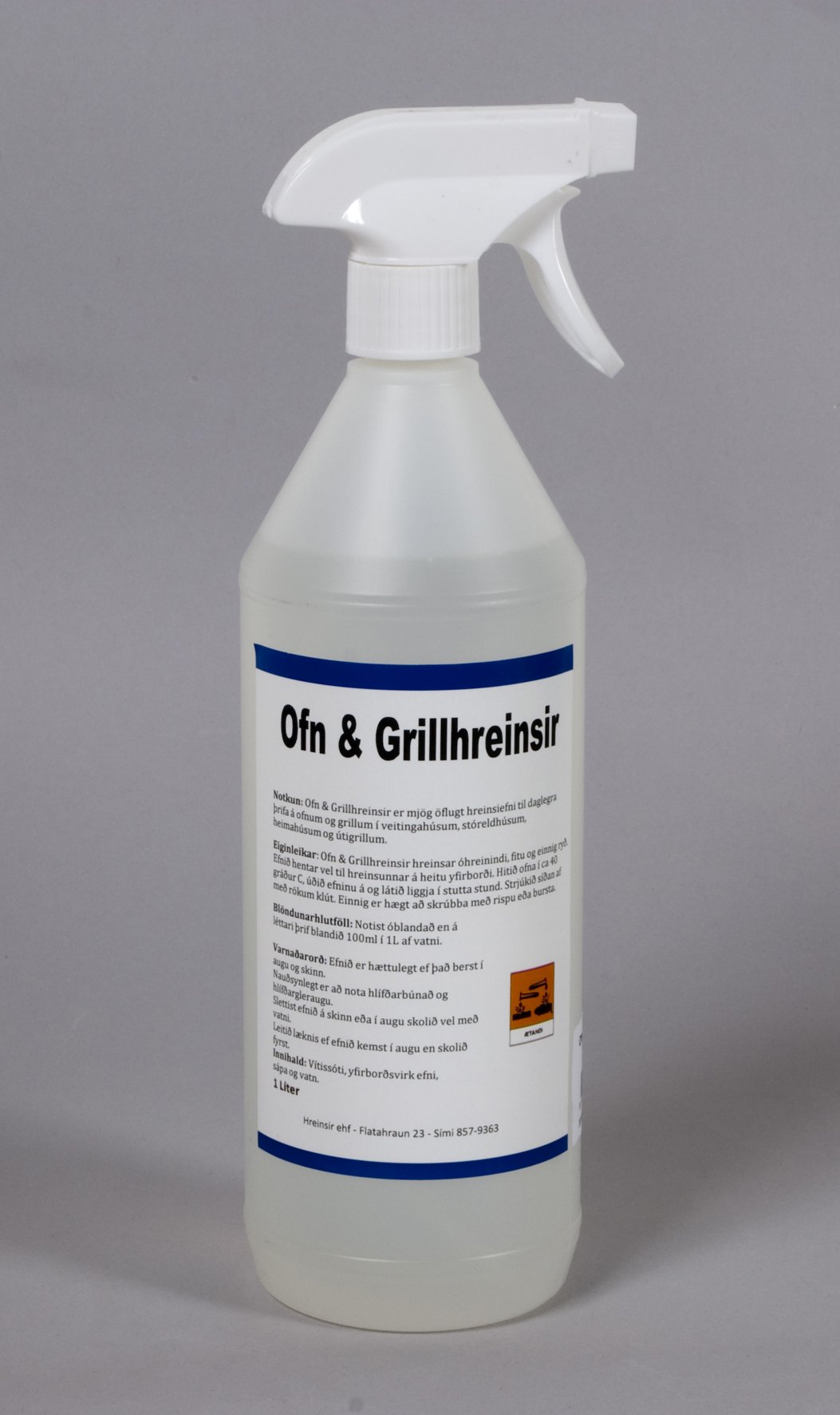 OFNA OG GRILLHREINSIR 1L M/SPRAUTU